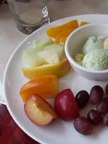 Obst Teller Mit Eis